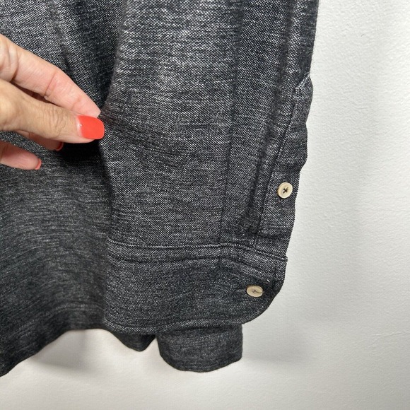 Circolo 1901 Long Sleeve Top In Lead Gray Wool Blend Men's Size Large - Picture 2 of 8